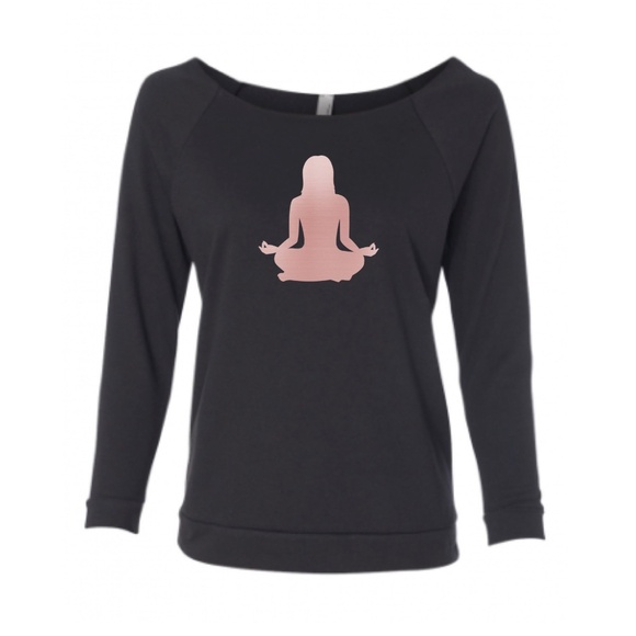 NEW Women's Yoga Sweatshirt - Picture 2 of 2